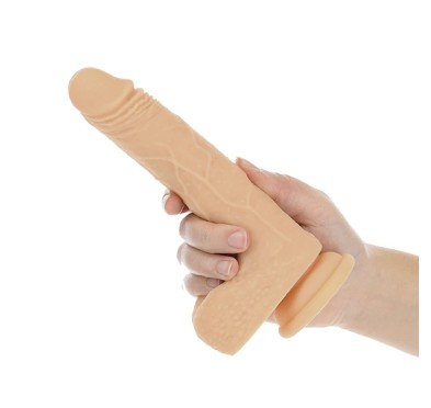 Pulsowibrator - Naked Addiction Rotating & Thrusting & Vibrating Dong with Remote 19 cm